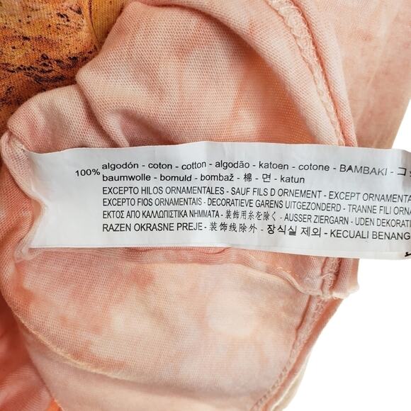 Zara Boys Collection Tie Dye Short Sleeve Tee Beach Please 11/12 Years - Picture 3 of 6